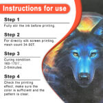 Fluorescent Orange Screen Printing Plastisol Ink