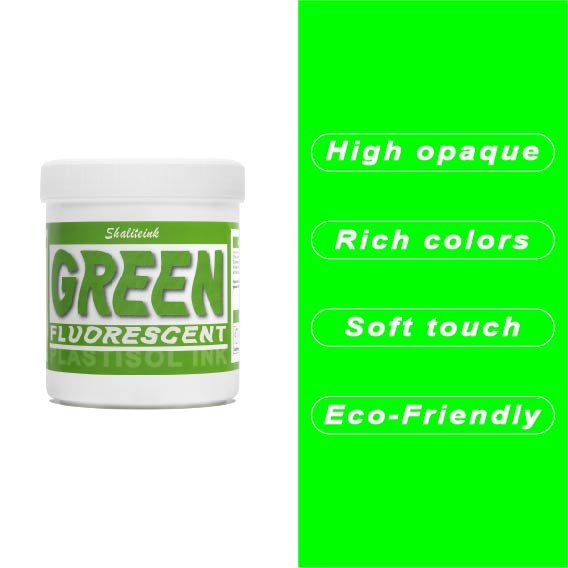 Fluorescent Green Screen Printing Ink Plastisol