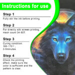 Fluorescent Green Screen Printing Plastisol Ink