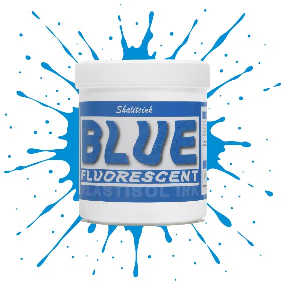 Fluorescent Blue Screen Printing Ink Plastisol