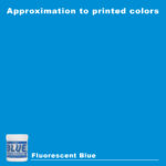 Fluorescent Blue Screen Printing Plastisol Ink