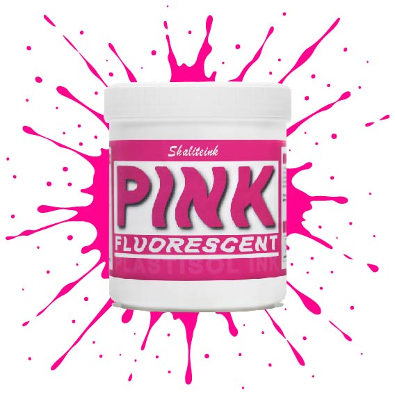 Fluorescent Pink Screen Printing Ink Plastisol