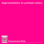 Fluorescent Pink Screen Printing Plastisol Ink