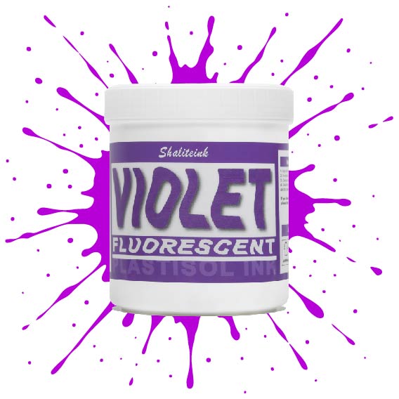 Fluorescent Violet Screen Printing Ink Plastisol