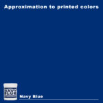 Navy Blue Screen Printing Plastisol Ink