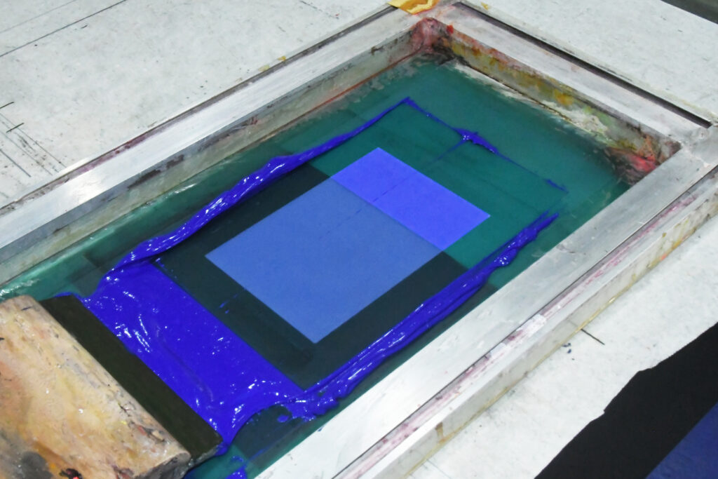 Acid Blue Screen Printing Plastisol Ink
