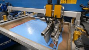 Blue PVC Free NB Screen Printing Ink