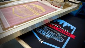Blue PVC Free NB Screen Printing Ink