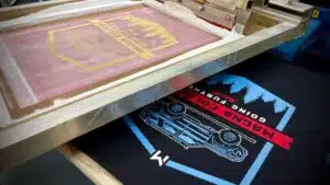 Blue PVC Free NB Screen Printing Ink