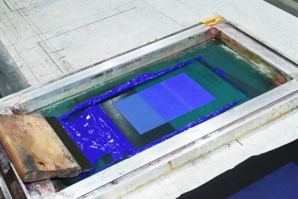 Bright Blue Screen Printing Plastisol Ink