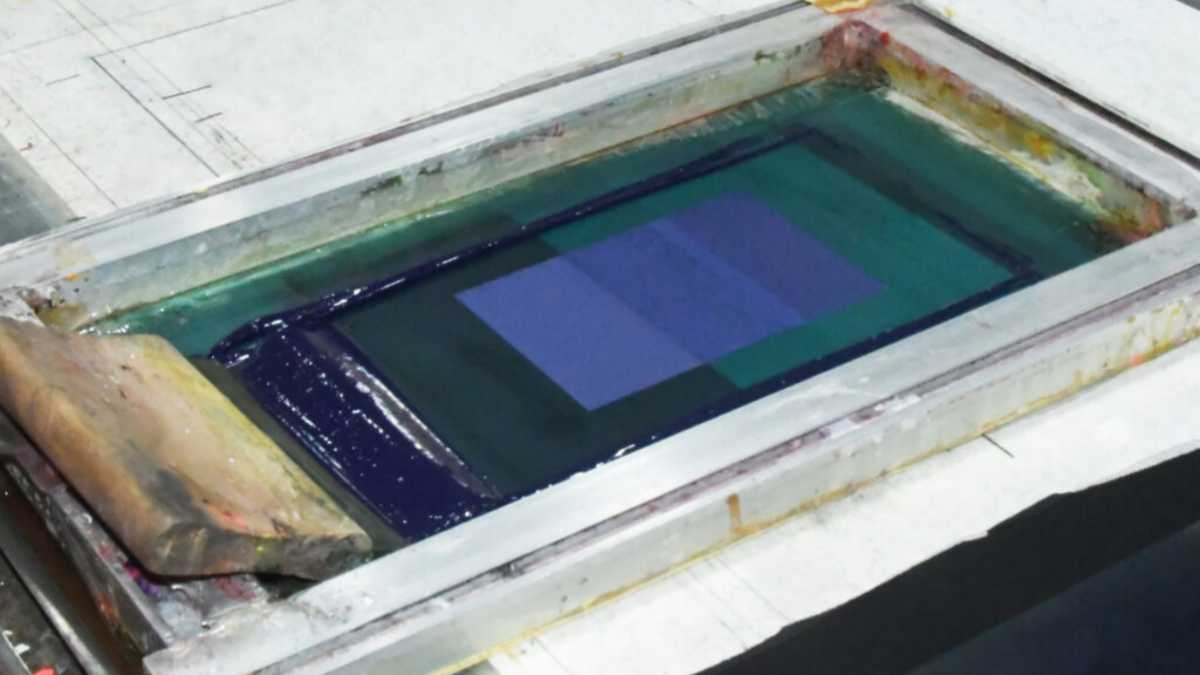 Deep Blue Screen Printing Plastisol Ink