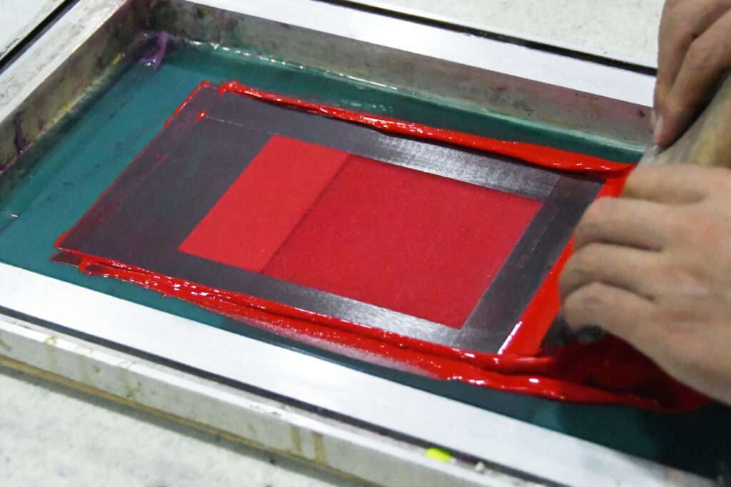 Deep Red Screen Printing Plastisol Ink