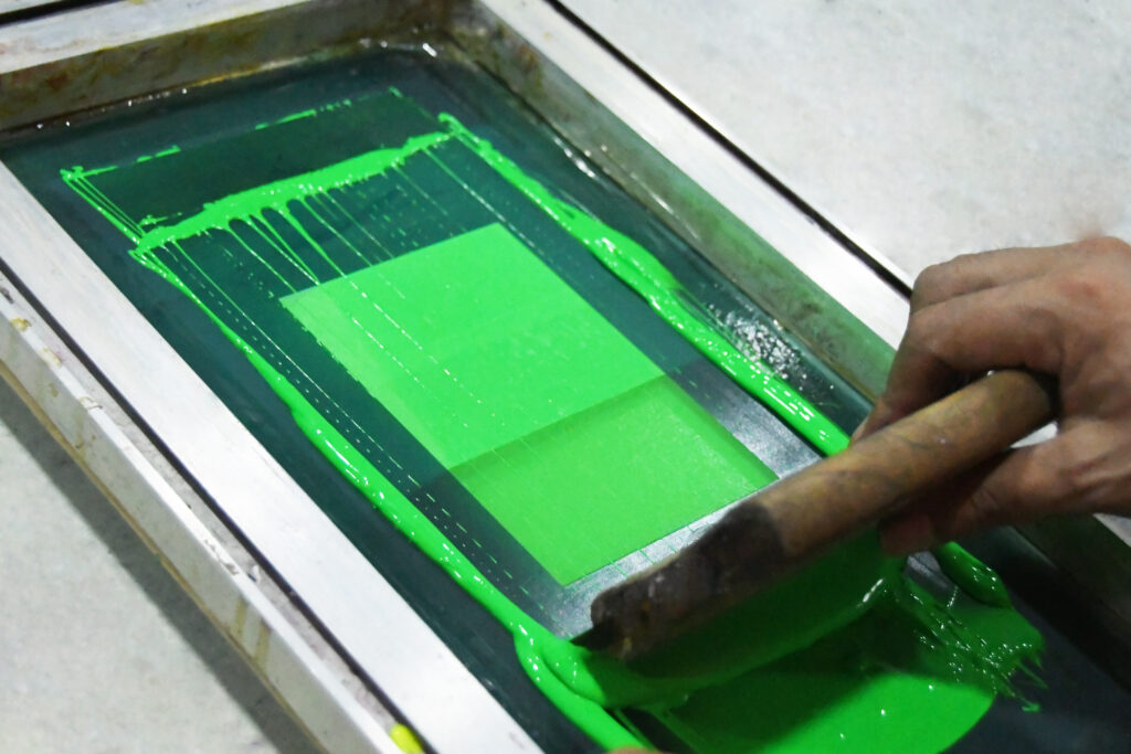 Fluorescent Green Screen Printing Plastisol Ink