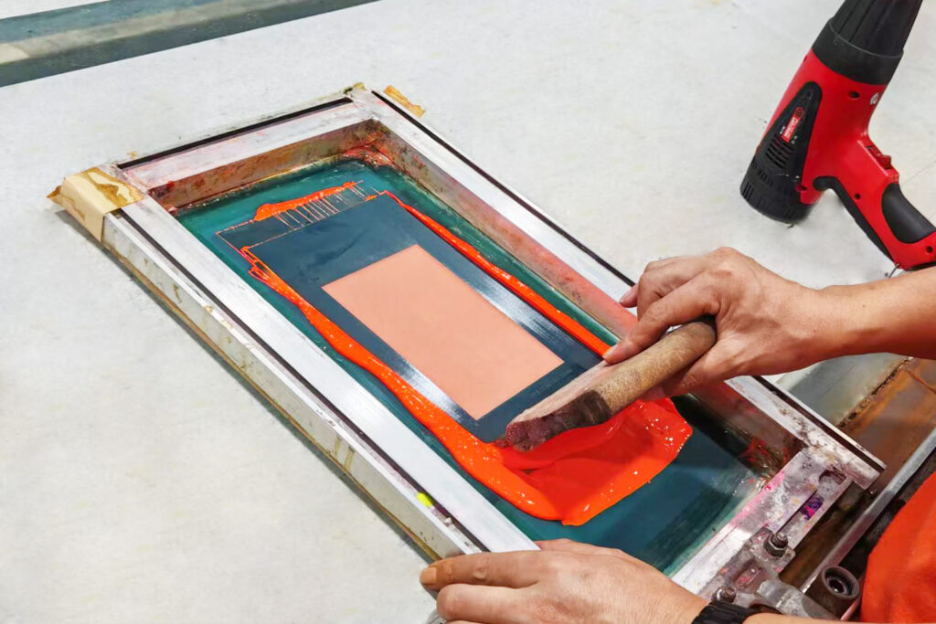 Fluorescent Orange Screen Printing Plastisol Ink
