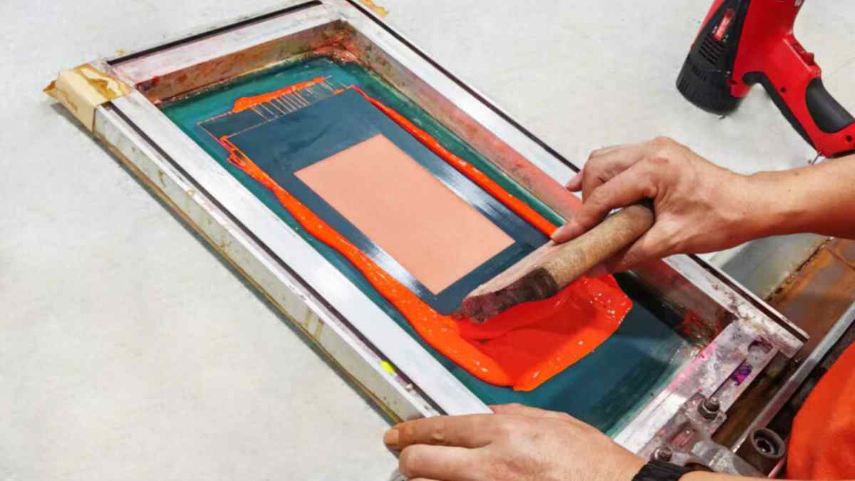 Fluorescent Orange Screen Printing Plastisol Ink