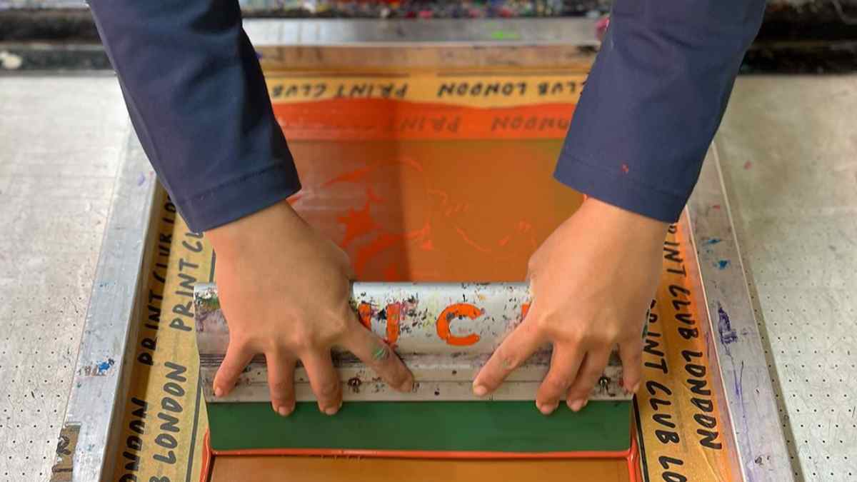 Fluorescent Orange Screen Printing Plastisol Ink