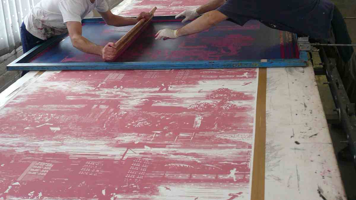 Fluorescent Red Pink Screen Printing Plastisol Ink