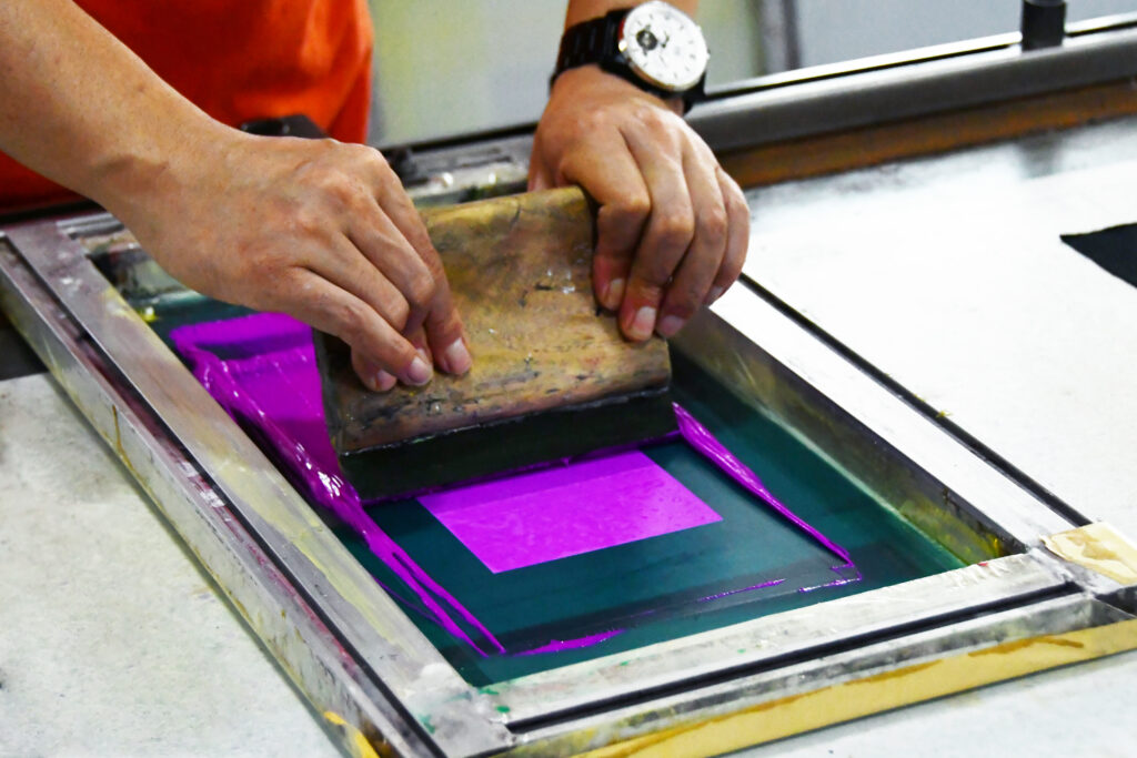 Fluorescent Violet Screen Printing Plastisol Ink