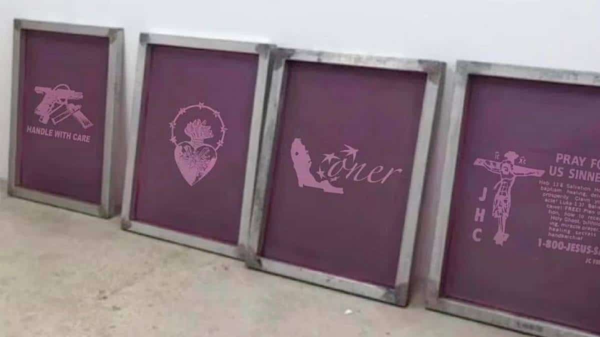 Fluorescent Violet Screen Printing Plastisol Ink