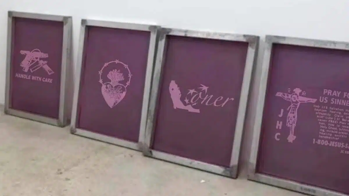Fluorescent Violet Screen Printing Plastisol Ink