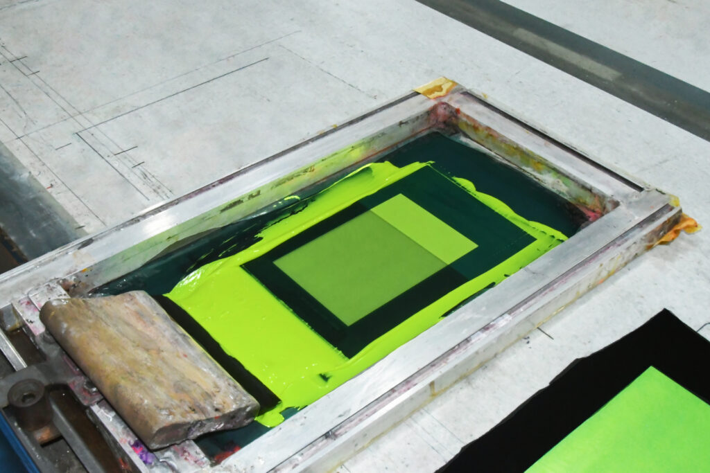 Fluorescent Yellow Screen Printing Plastisol Ink