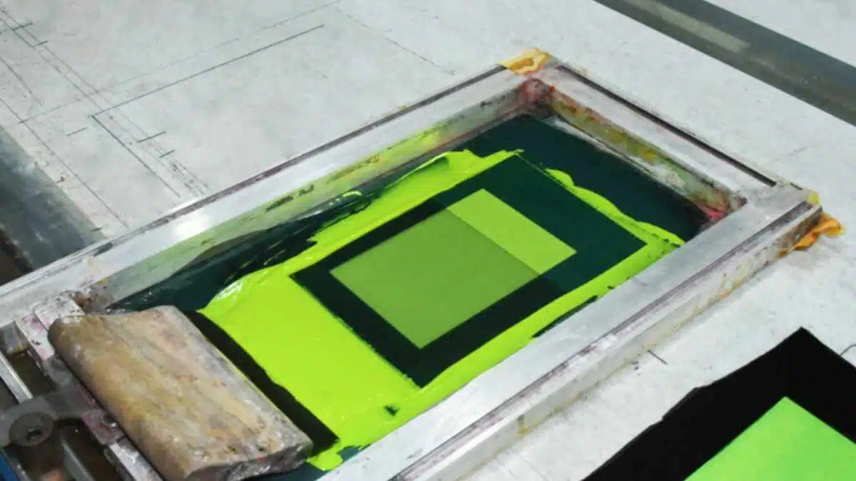 Fluorescent Yellow Screen Printing Plastisol Ink