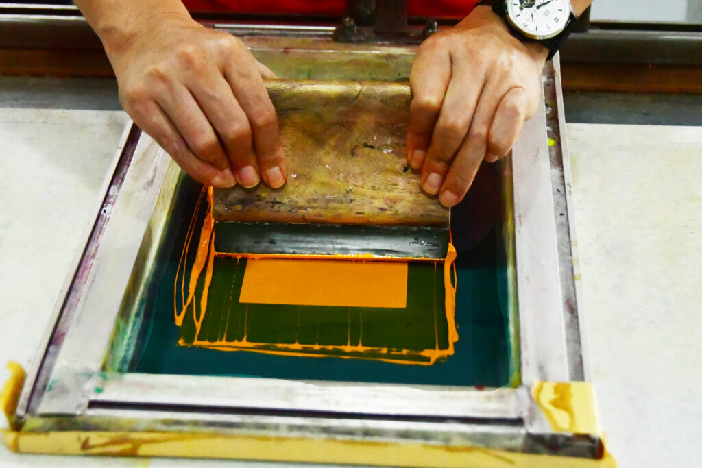 Golden Yellow Screen Printing Plastisol Ink
