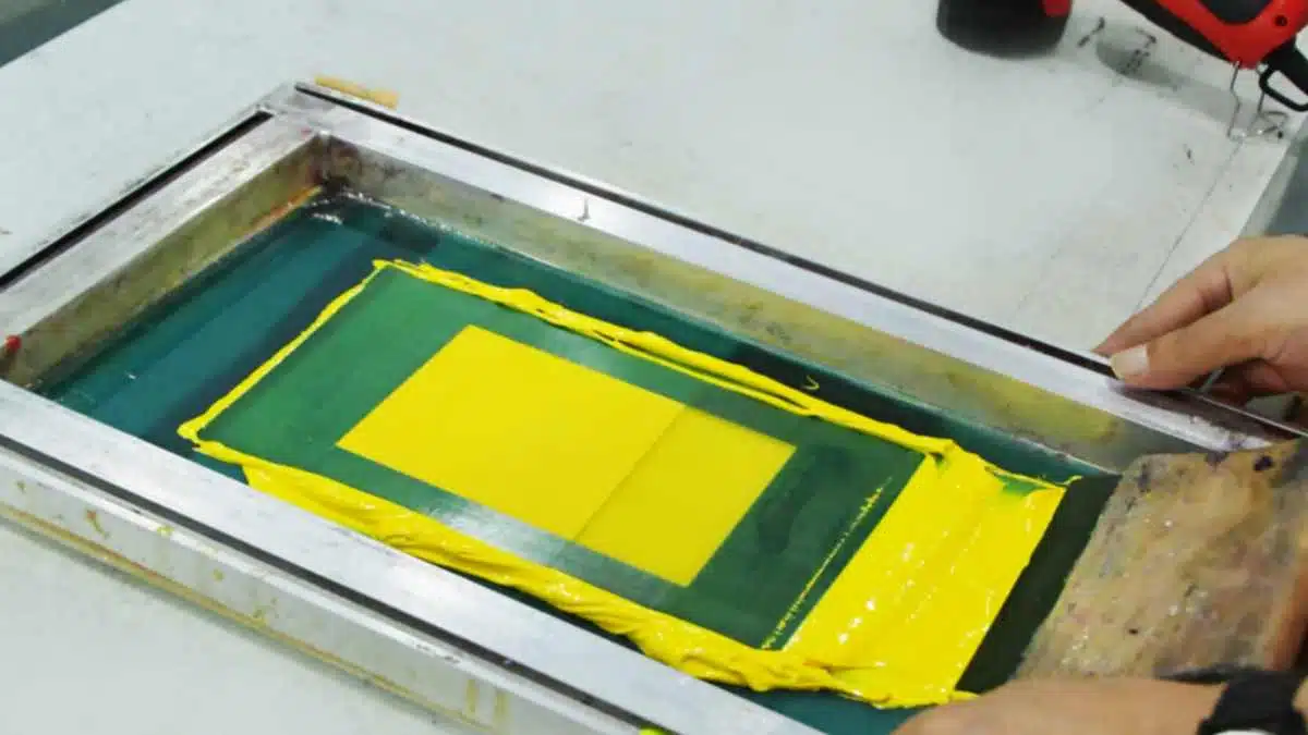 Lemon Yellow Screen Printing Plastisol Ink