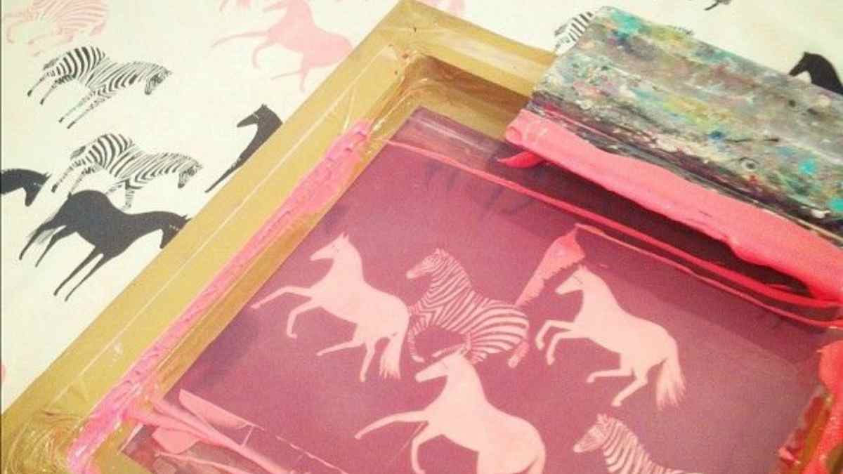 Pink Screen Printing Plastisol Ink