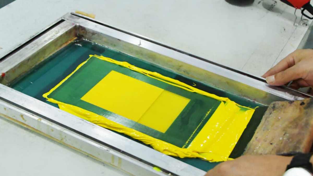 Process Yellow Screen Printing Plastisol Ink