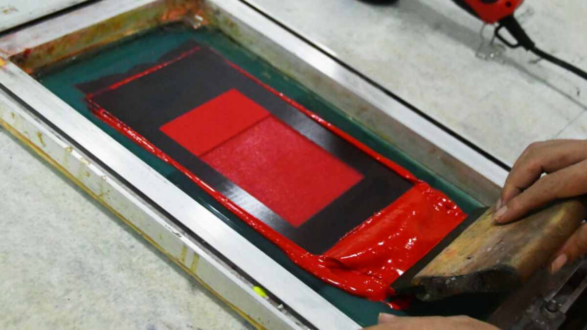 Red Screen Printing Plastisol Ink