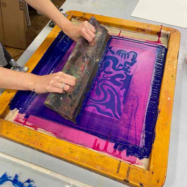 Violet Screen Printing Plastisol Ink
