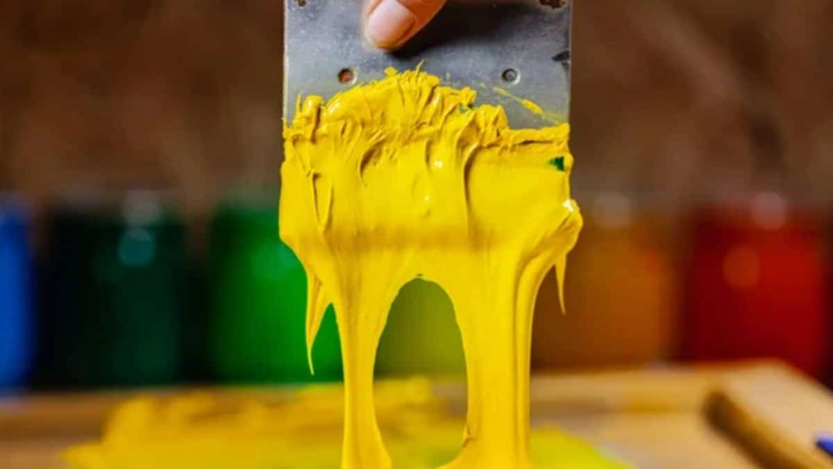 Yellow PVC Free NB Screen Printing Ink