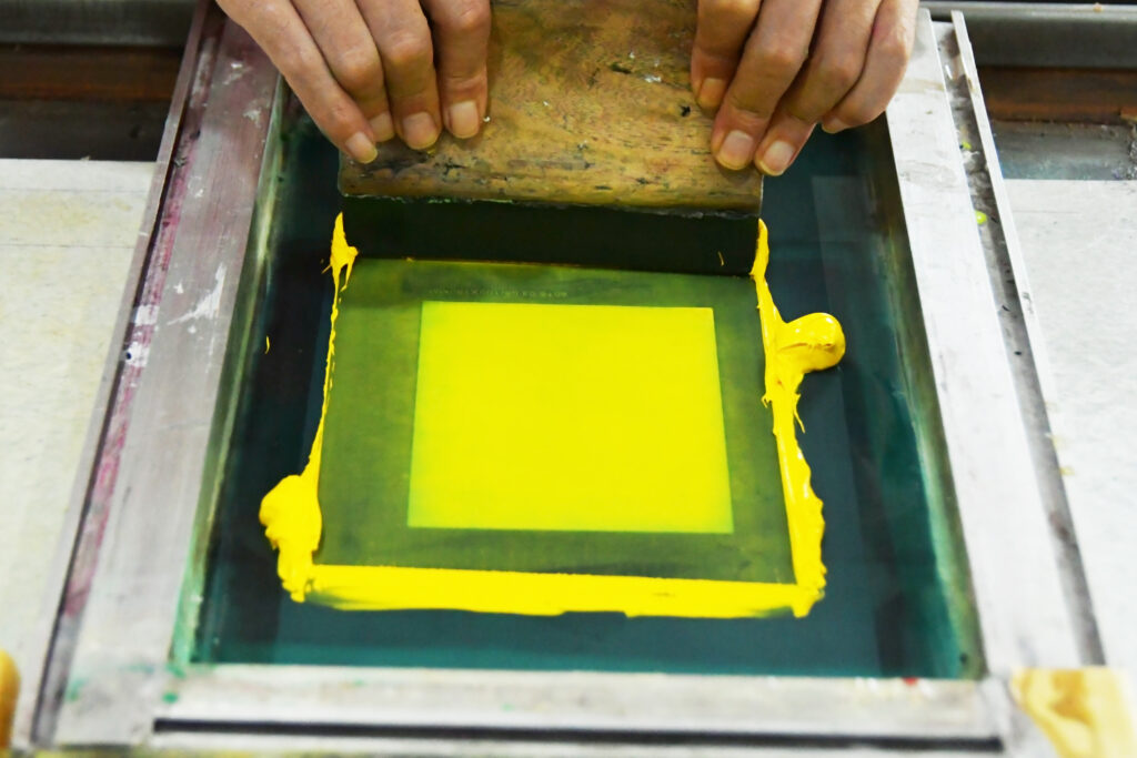 Yellow Screen Printing Plastisol Ink